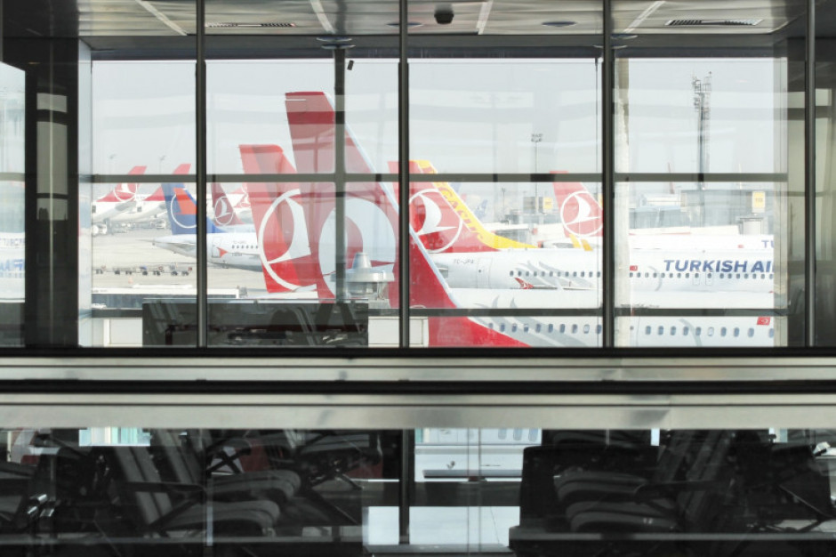 Linie lotnicze Turkish Airlines najbardziej skorzystały na otwarciu europejskich lotnisk po zakończeniu ograniczeń pandemicznych.  fot. Shutterstock
