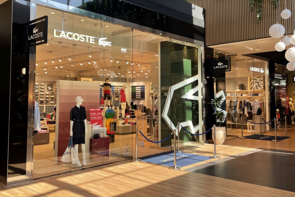 Nowa odsłona największego sklepu Lacoste na Dolnym Śląsku