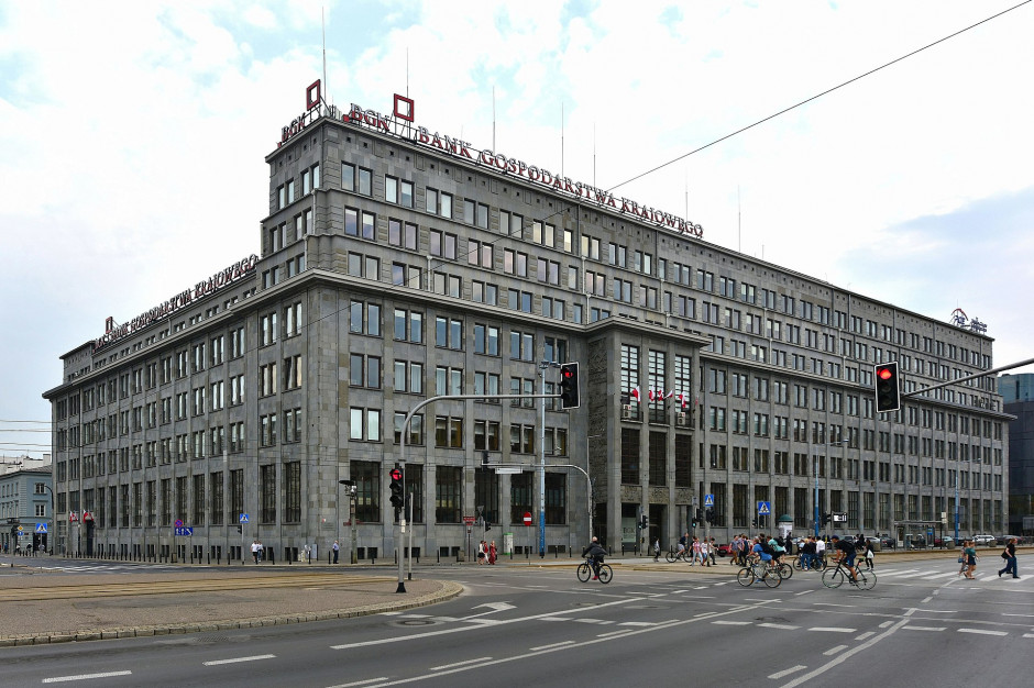 Budynek Banku Gospodarstwa Krajowego w Warszawie. Fot. Wikipedia