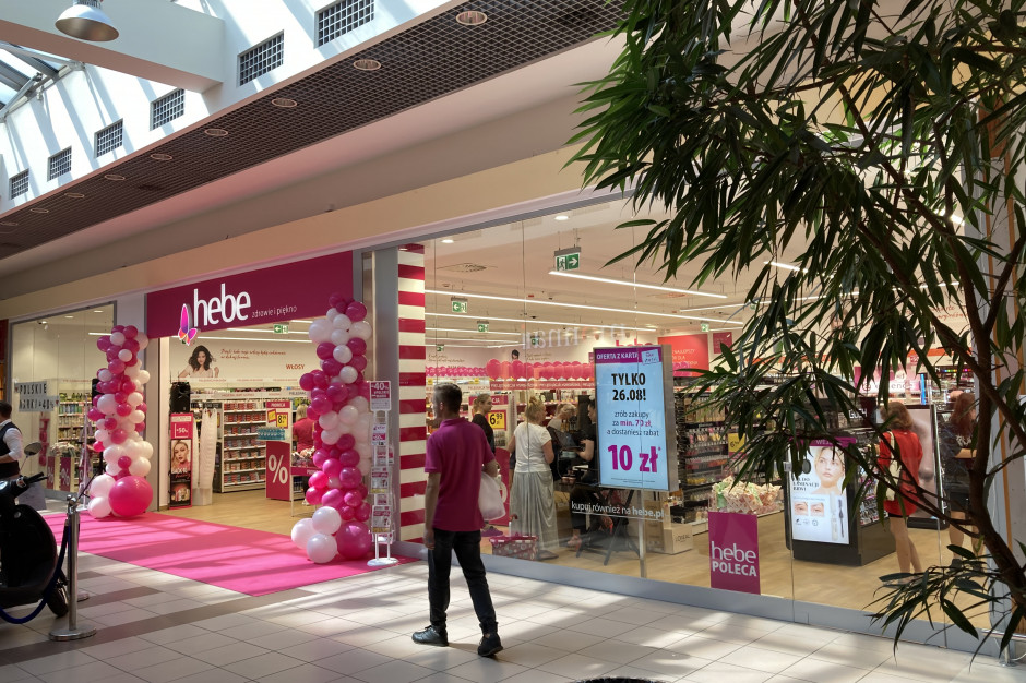 Od 27 sierpnia klienci Centrum Handlowego Auchan Mikołów mogą korzystać z oferty drogerii Hebe.