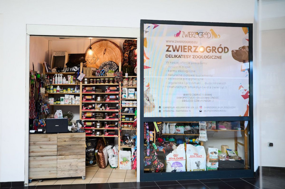 W Łodzi powstał sklep z ekologiczną żywnością dla zwierząt, fot. Nowa Górna