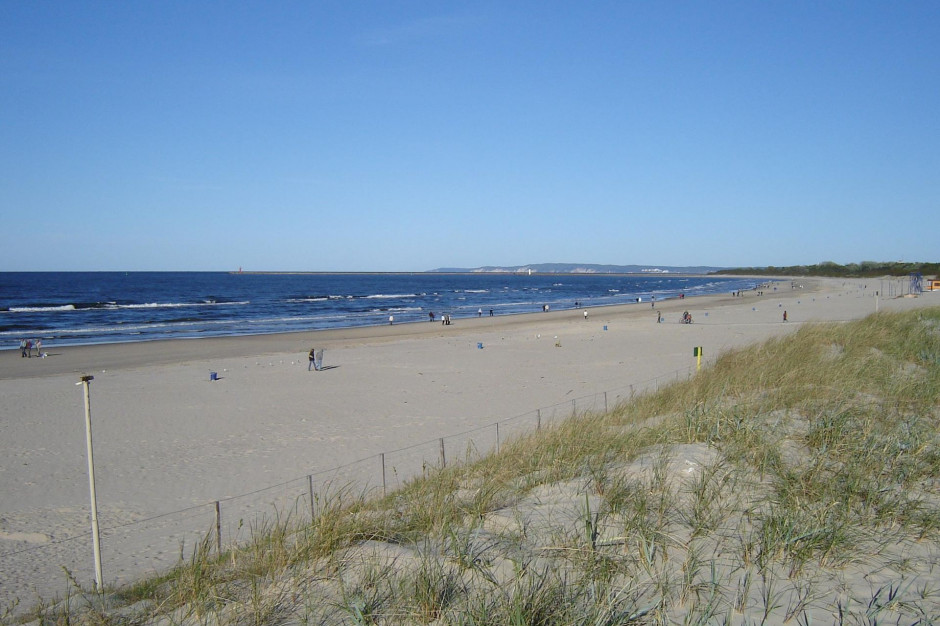 Poszerzanie nadbałtyckich plaż. Fot. Wikipedia