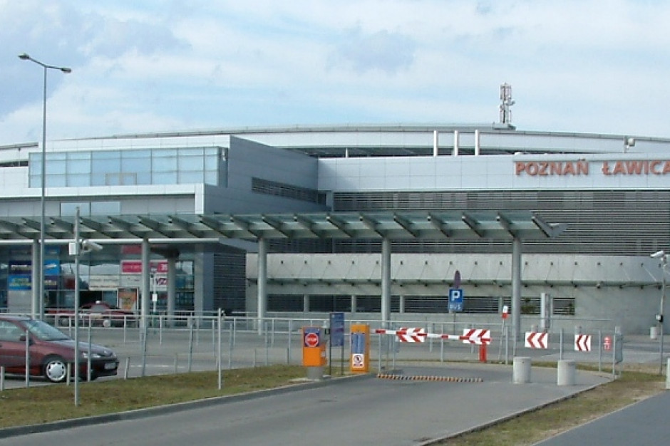 Poznański port lotniczy. Fot. Wikipedia