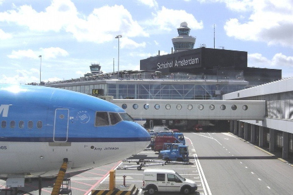 Schipol airport. Fot. Wikipedia