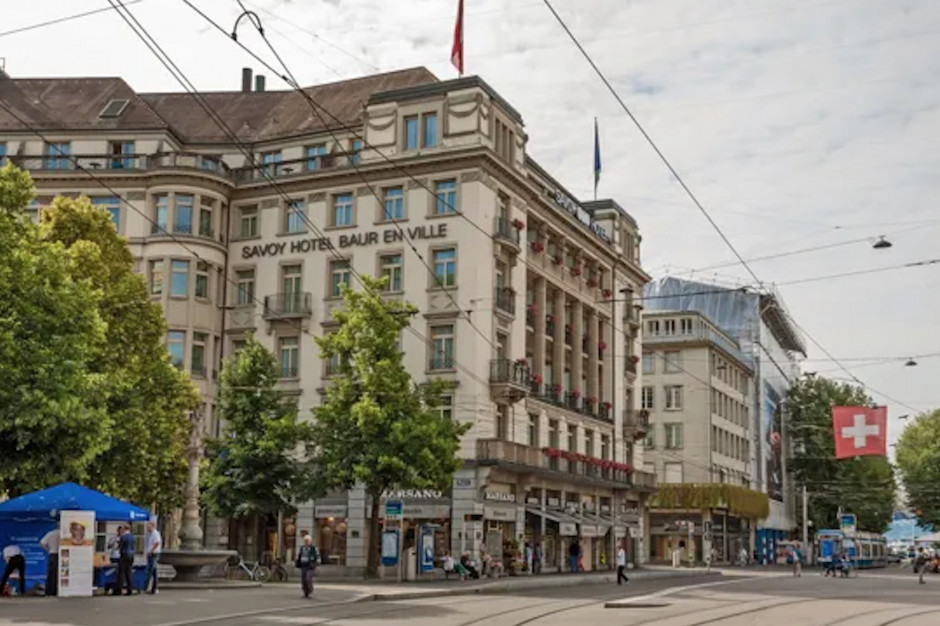 Hotel Savoy w Zurychu. Fot. Shutterstock