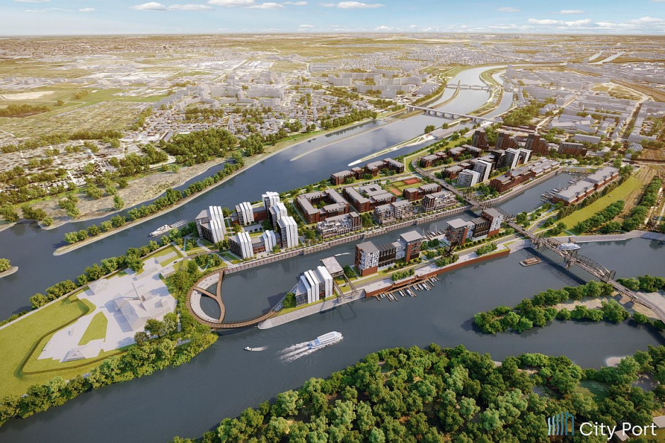 Pracownia BCM Architekci opracowała masterplan dla City Portu przy ul. Kleczkowskiej we Wrocławiu. Fot. BMC Architekci/ Facebook.