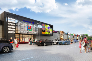 Galeria Wołomin w rozbudowie