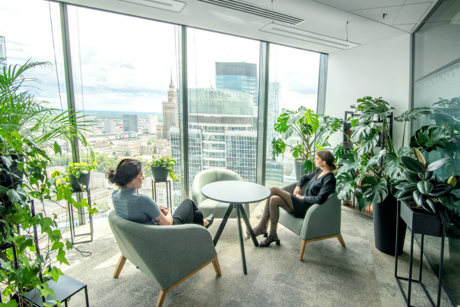 W biurze Savills, mat.Savills