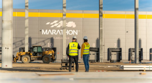 Wiecha nowej hali Marathon International w Kostrzynie