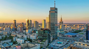 Wieżowiec w Warszawie widać nawet z Gór Świętokrzyskich