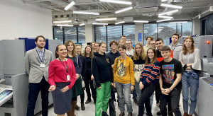 Studenci Politechniki Warszawskiej zgłębiają tajniki druku cyfrowego z Konica Minolta