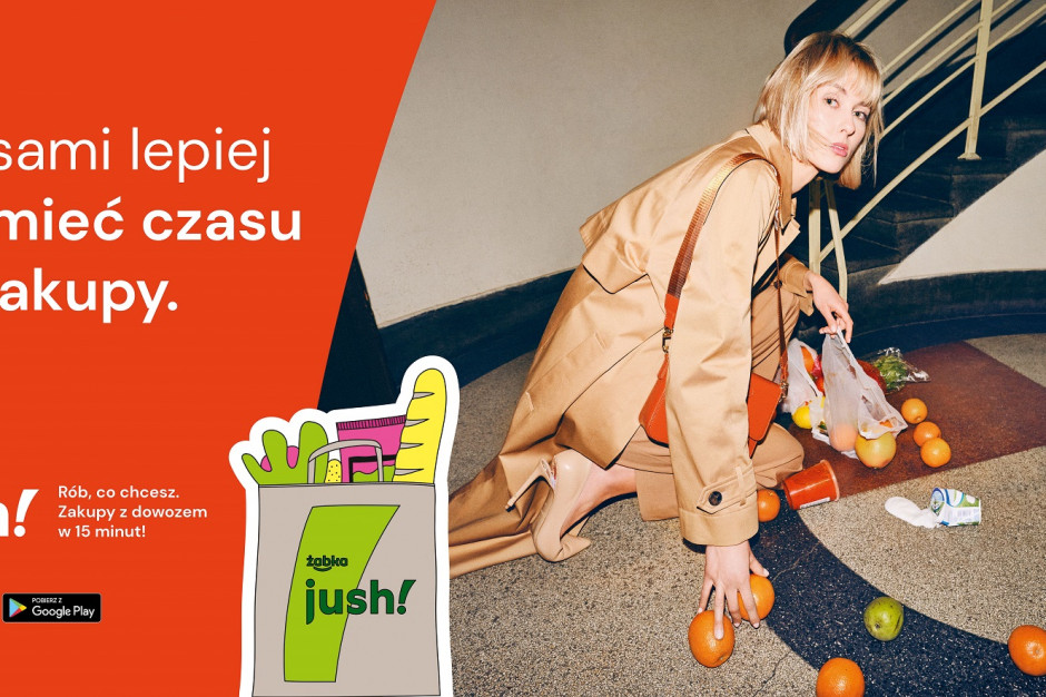 Żabka Jush w nowej kampanii