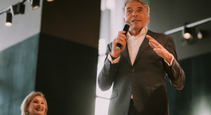 Raymond Cloosterman, szef Rituals Cosmetics na otwarciu sklepu w Polsce. Będą kolejne