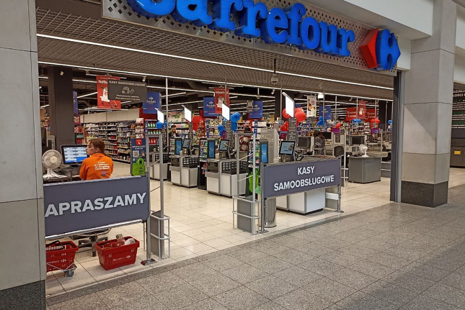 Trzy supermarkety należące do sieci Carrefour zostaną zamknięte z uwagi na wygaśnięcie umów najmu. Fot. Carrefour/Twitter.