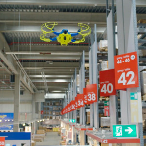 Sto dronów lata w sklepach IKEA