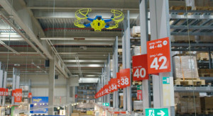 Sto dronów lata w sklepach IKEA