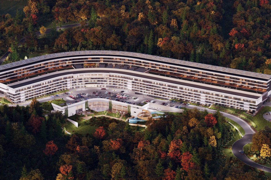 Mercure Szczyrk Resort będzie jednym z najwyżej położonych obiektów w Polsce i największym wielofunkcyjnym obiektem w Szczyrku, fot. mat. Mercure