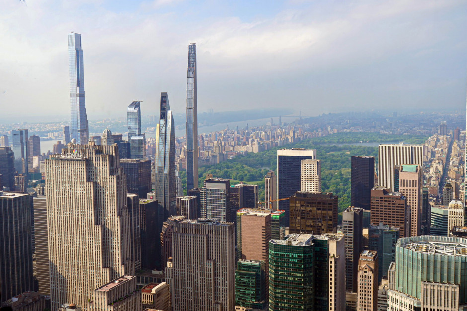 Wysokościowce z Billionaries' Row tuż obok Central Parku, fot. Pixabay