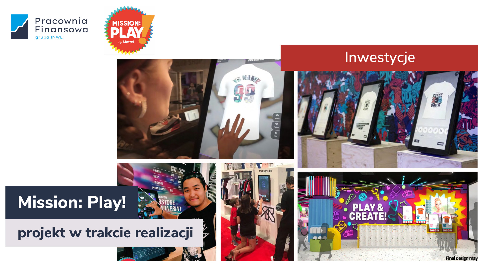 W zeszłym roku Pracownia Finansowa uruchomiła możliwość zainwestowania w powstający park Mission:Play! poprzez crowdfunding udziałowy. Fot. Pracownia Finansowa.