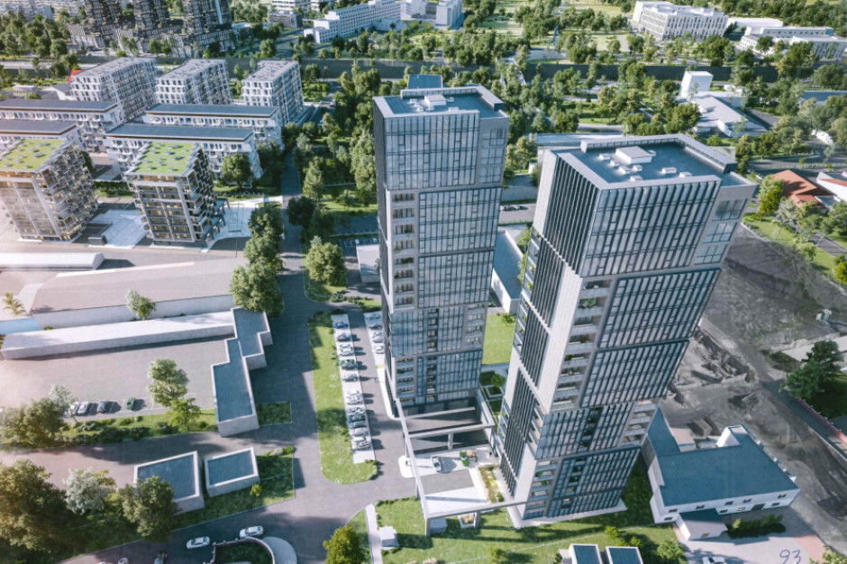 W Kielcach powstanie najwyższy budynek mieszkalny w Kielcach. / fot. mat pras. Detan