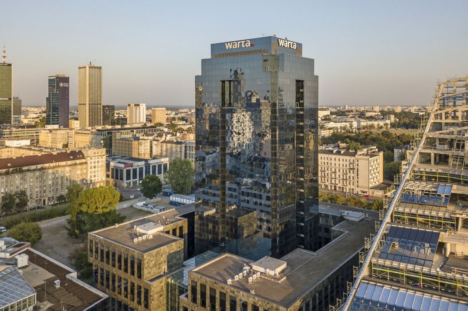 Globalworth, inwestor biurowy w Europie Środkowo-Wschodniej, podpisał umowę sprzedaży biurowca Warta Tower w Warszawie. / fot. mat. pras.