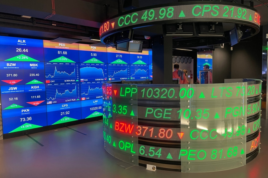Zysk netto przypadający akcjonariuszom j.d. grupy GPW wyniósł w drugim kwartale 2023 r. 45 mln zł. Fot. Shutterstock