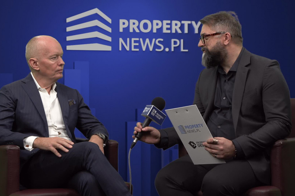 Maciej Dyjas, Griffin Capital Partners w rozmowie z Dawidem Zmudą, Propertynews.pl. fot. PTWP