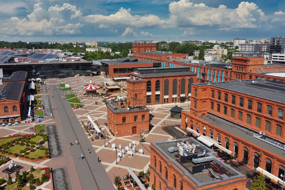 Manufaktura w Łodzi - jeden z największych w Europie kompleksów handlowo-rozrywkowych - planuje nowe inwestycje w 2024 r. Fot. mat. prasowe