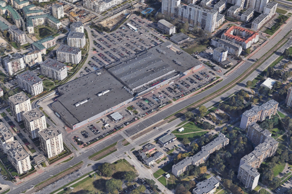 W pasażu Górczewska będzie market Kaufland. Fot. Google map