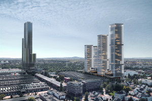 Mały Manhattan we Wrocławiu z najwyższą wieżą w UE. Tak będzie wyglądał