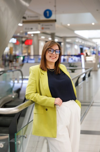 Aleksandra Łapińska objęła stanowisko dyrektor centrum handlowego Focus w Bydgoszczy. Fot. Materiały prasowe / Focus Bydgoszcz