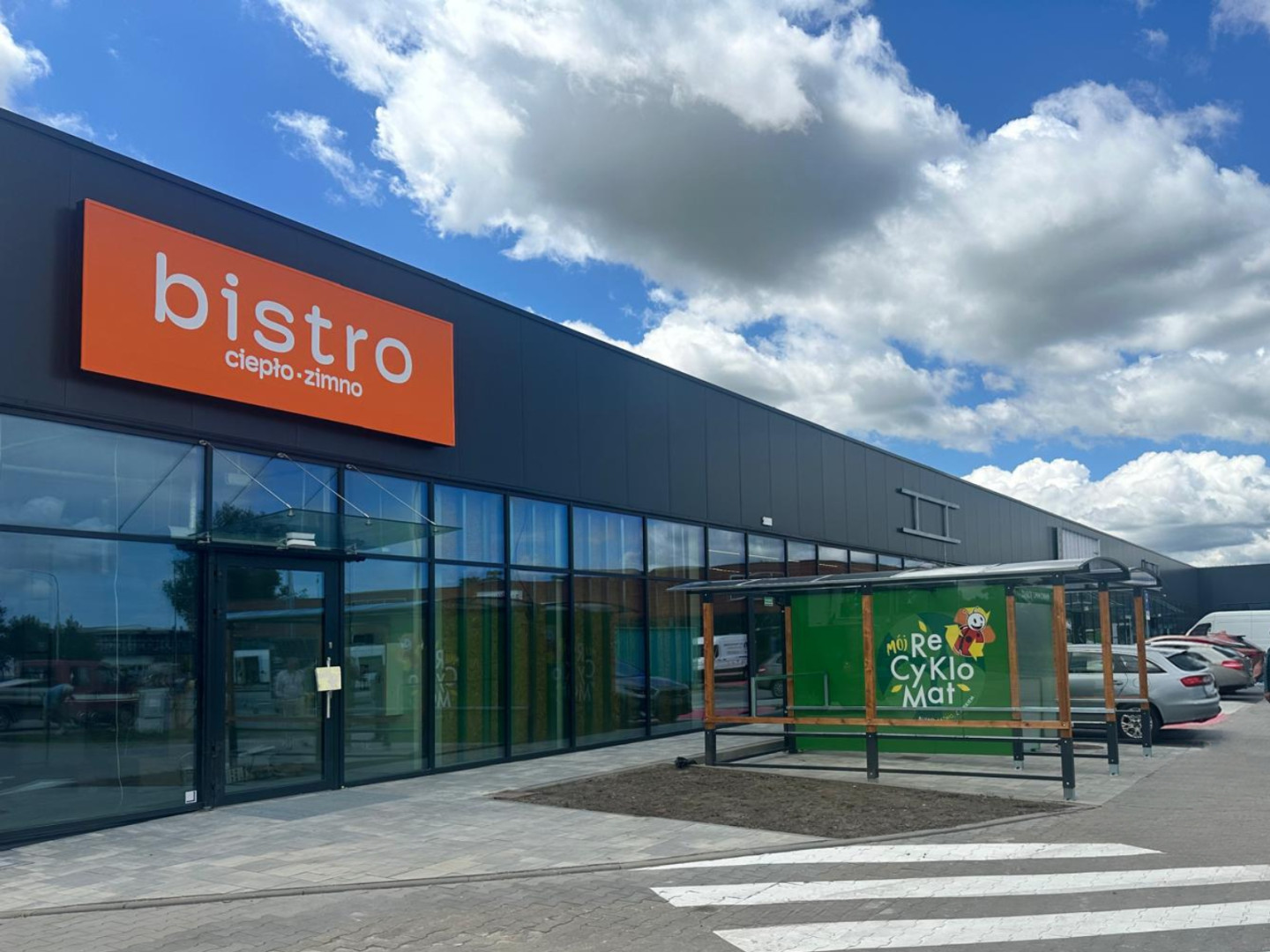 Aripark Malbork powstał przy drodze krajowej nr 22, na terenie dawnego supermarketu Tesco na obrzeżach miasta. Fot. Mat. prasowe.