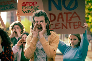 Centra danych wysuszą miasta. Protestujący nie widzą jednak wszystkiego