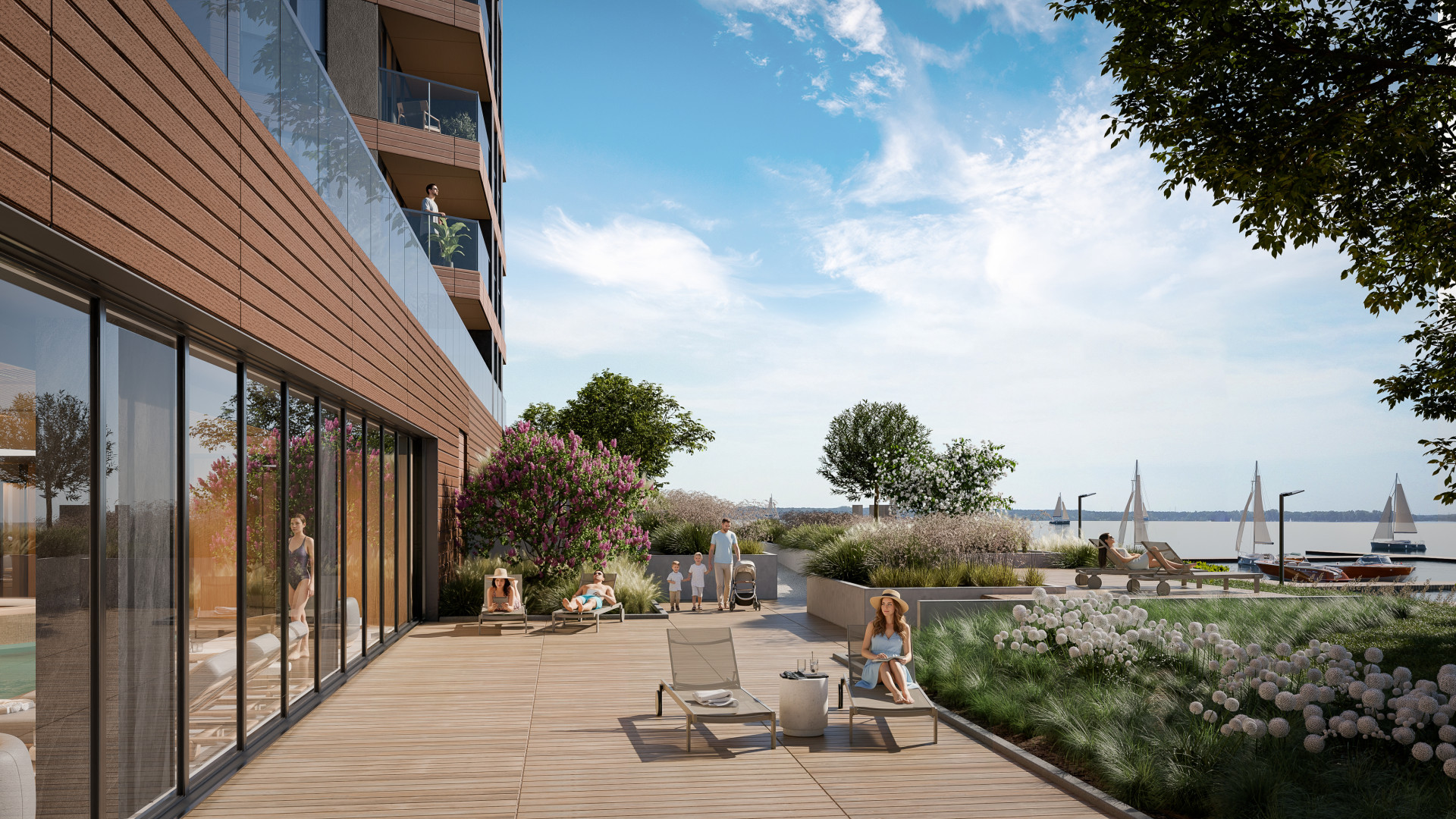 Budowa apartamentowca Portico Marina ruszy w sierpniu 2026 r. Fot. Mat. prasowe.