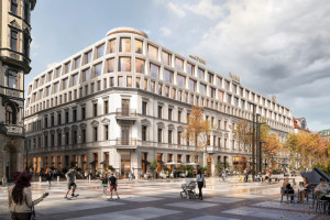 W centrum Katowic rośnie wielki kompleks. Powstaną dwa hotele Marriott i biura