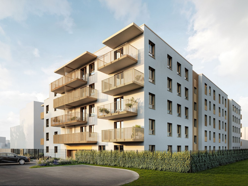 Karczewska 9, nowy projekt firmy EKOPARK, powstaje w dobrze skomunikowanej części Pragi-Południe. Fot. Materiały prasowe / EKOPARK