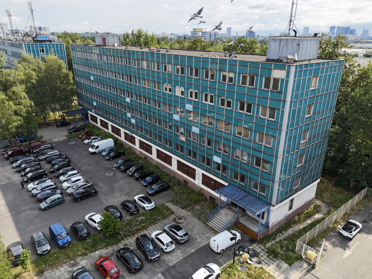 Istniejący budynek przy ul. Kossutha 11 zostanie wyburzony.  Fot. Materiały prasowe / UM Katowice / materiały prasowe / M. Malina