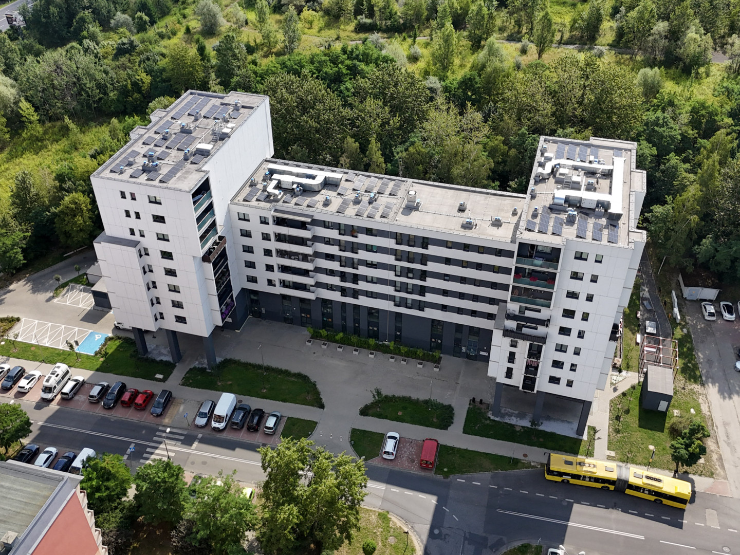 KTBS wyburzył i wybudował na nowo budynek pod adresem ul. Kossutha 7. Fot. Materiały prasowe / UM Katowice / materiały prasowe / M. Malina