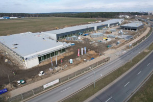 Lublin będzie miał nowy park handlowy. Pierwszy budynek już powstaje