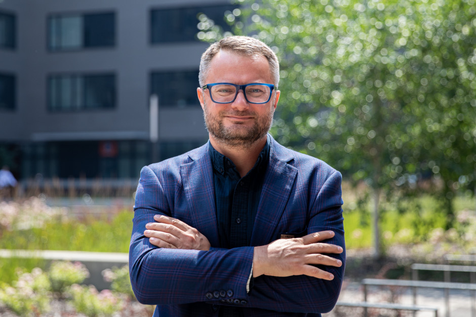 Maksym Kaplanskyy, dyrektor Biura Technologii w Grupie Impel. Fot. Materiały prasowe / Impel
