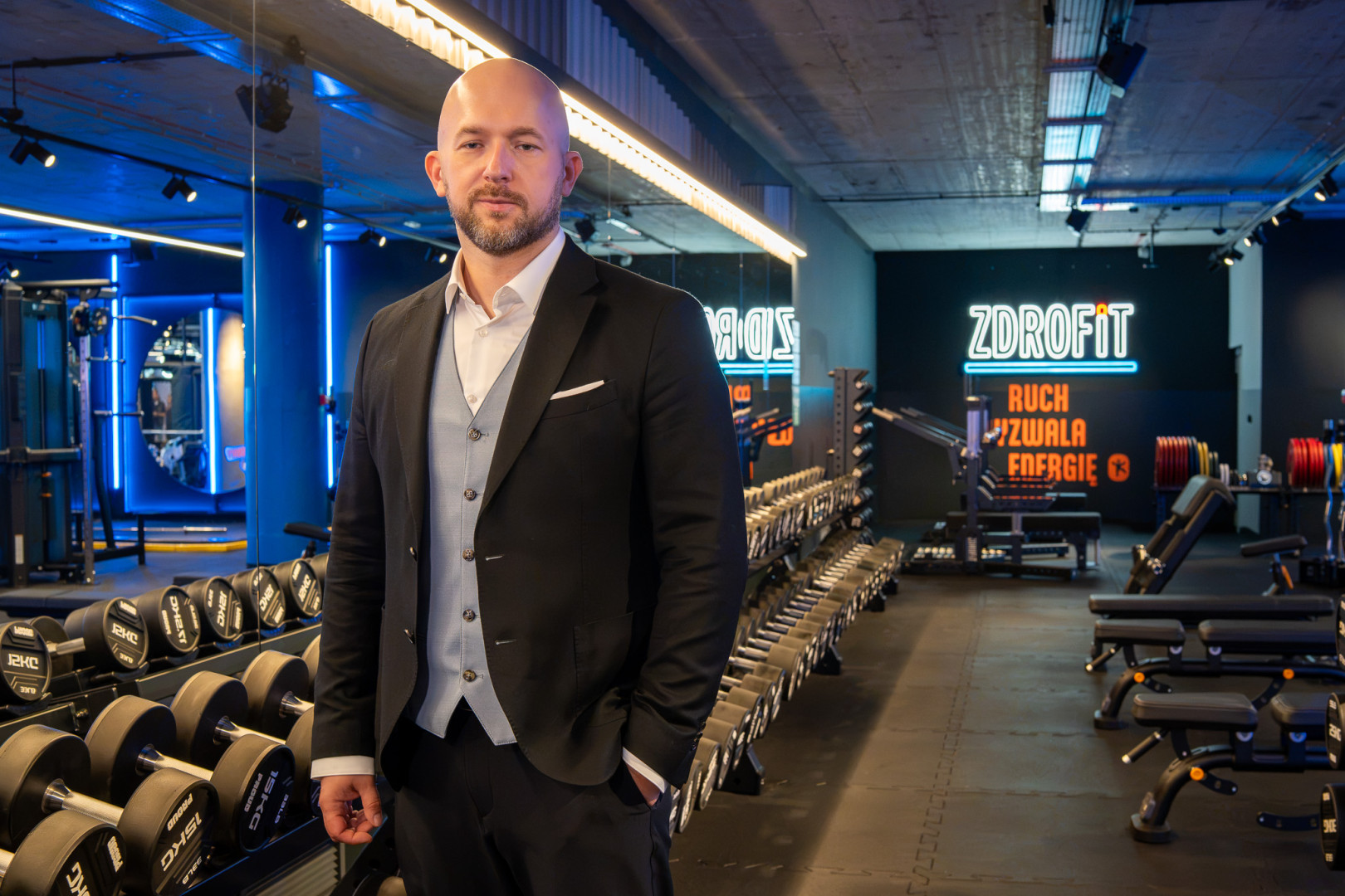 Łukasz Gądek, Dyrektor Zarządzający Benefit Systems Oddział Fitness. Fot. Materiały prasowe / Benefit Systems
