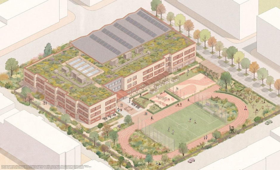 Ronson Development zbuduje w warszawskim Ursusie szkołę podstawową dla 645 uczniów. Placówka powstanie przy ul. Posag 7 Panien i po zakończeniu inwestycji trafi do miasta. fot. mat. prasowe