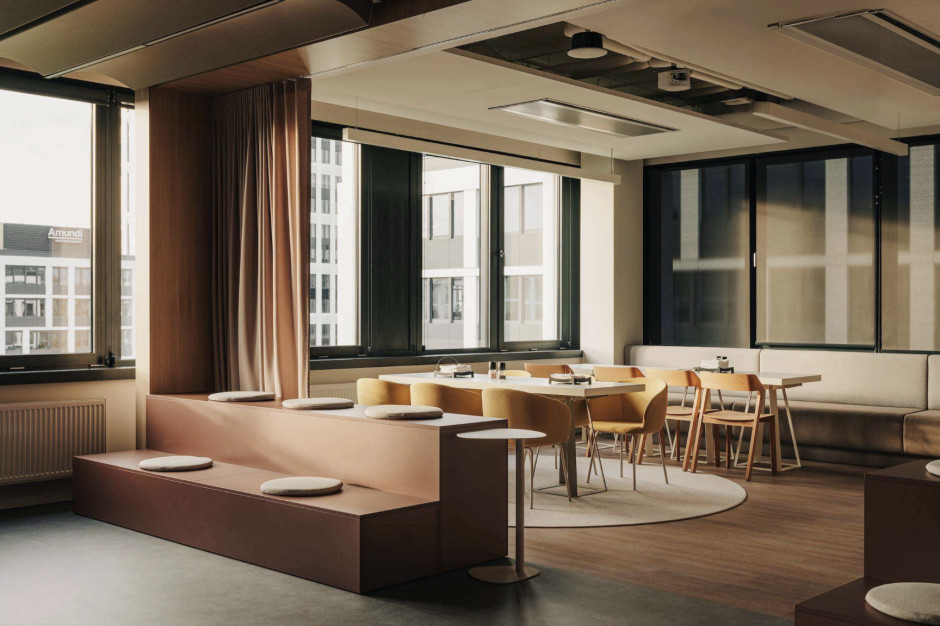 Modern Dolby office in Wrocław: Comfort and innovation in the workplace